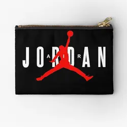 Jumping Dunking  Zipper Pouches Wallet Pure Underwear Coin Money Socks Pocket Small Key Packaging Bag Cosmetic Storage Men