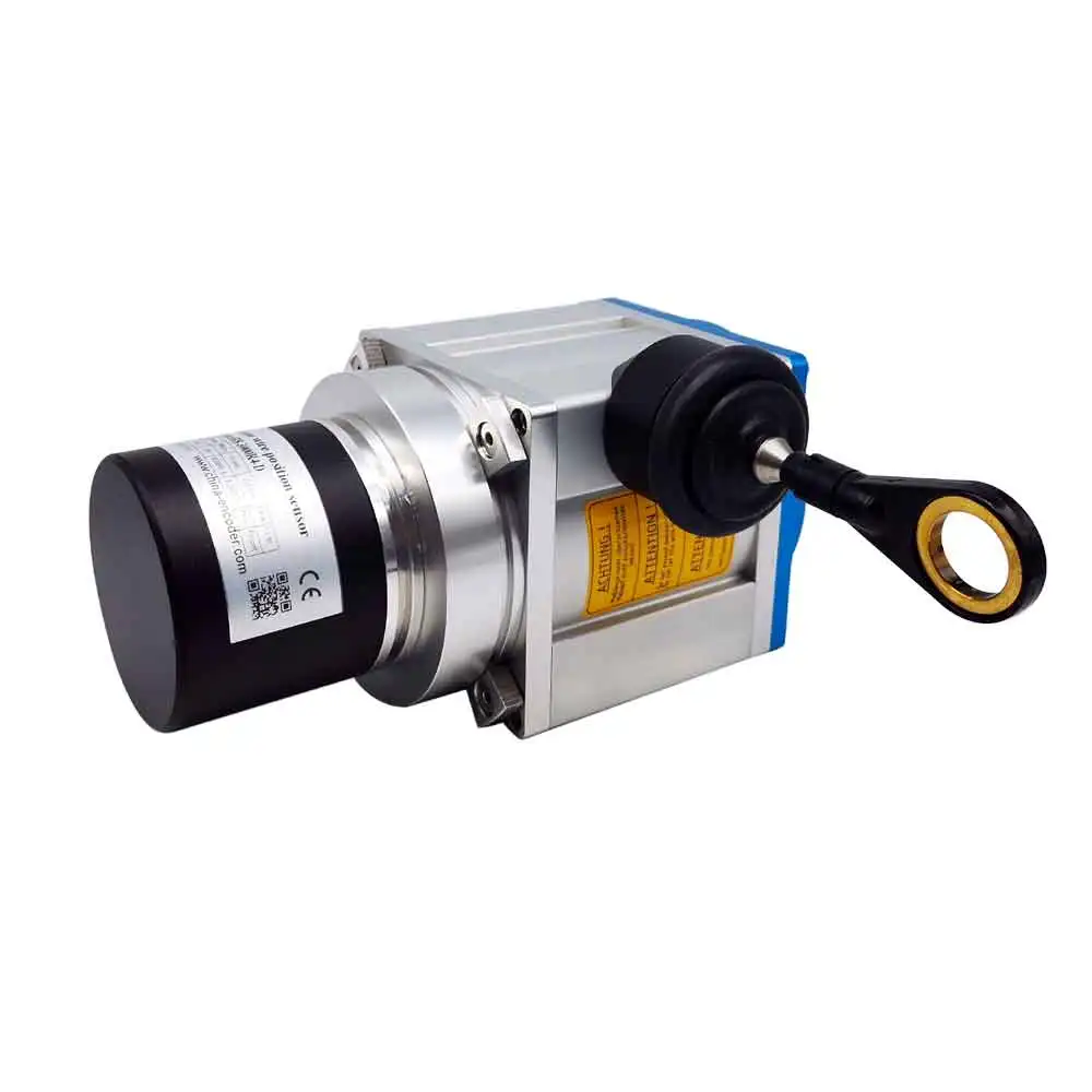 2M Length Encoder Draw-wire Mechanism BSL-MA80 For Servo Flange With 6 Mm Shaft