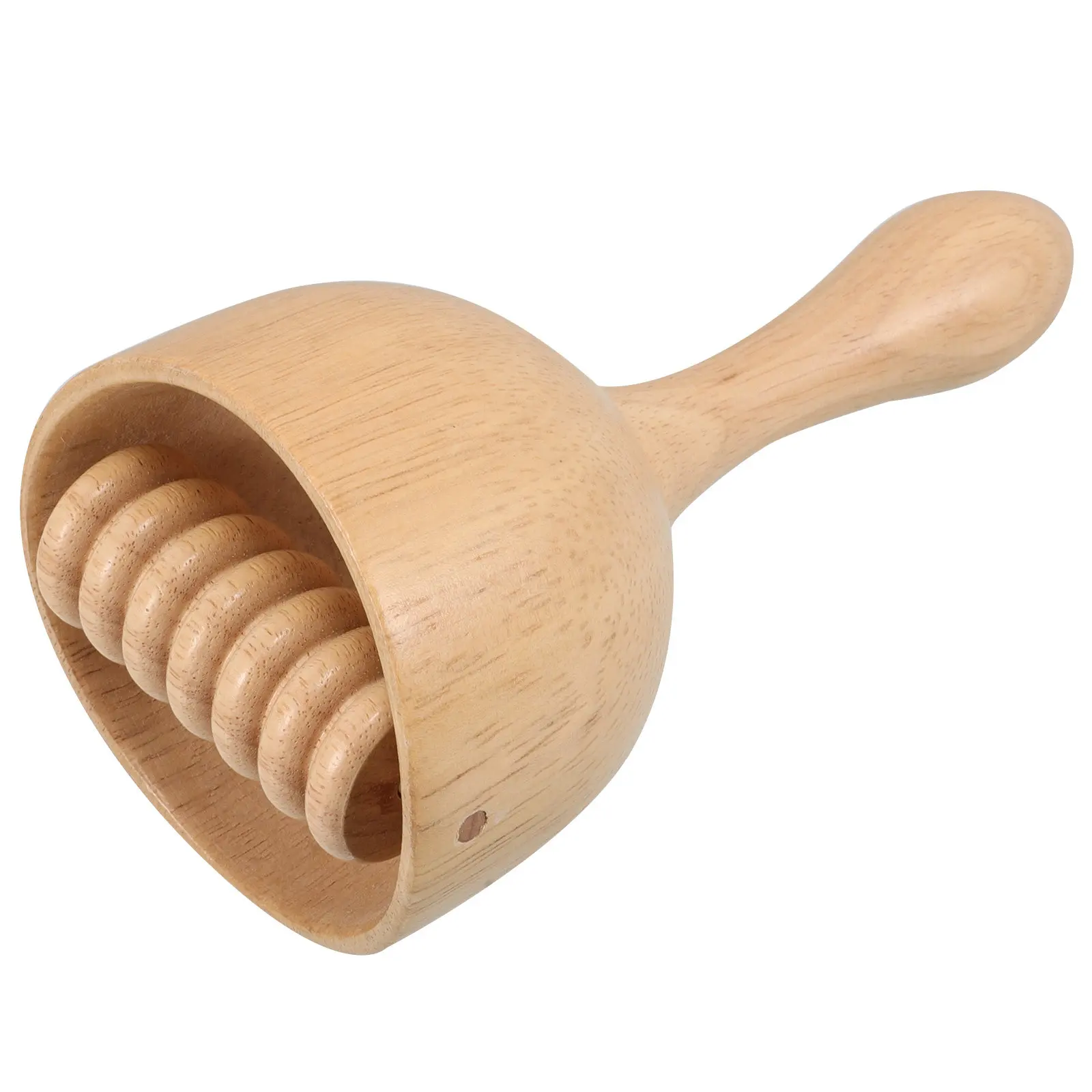 

Handheld Wooden Therapy Cup with Roller Swedish Massage Tool for Full Body Cupping Face Back Leg Muscle Relief Body Shaping