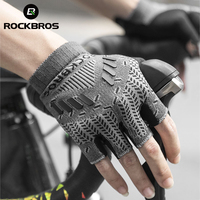 ROCKBROS Cycling Gloves Bicycle Half Finger Gloves Men Women Breathable Shockproof Summer MTB Road Bike Accessories