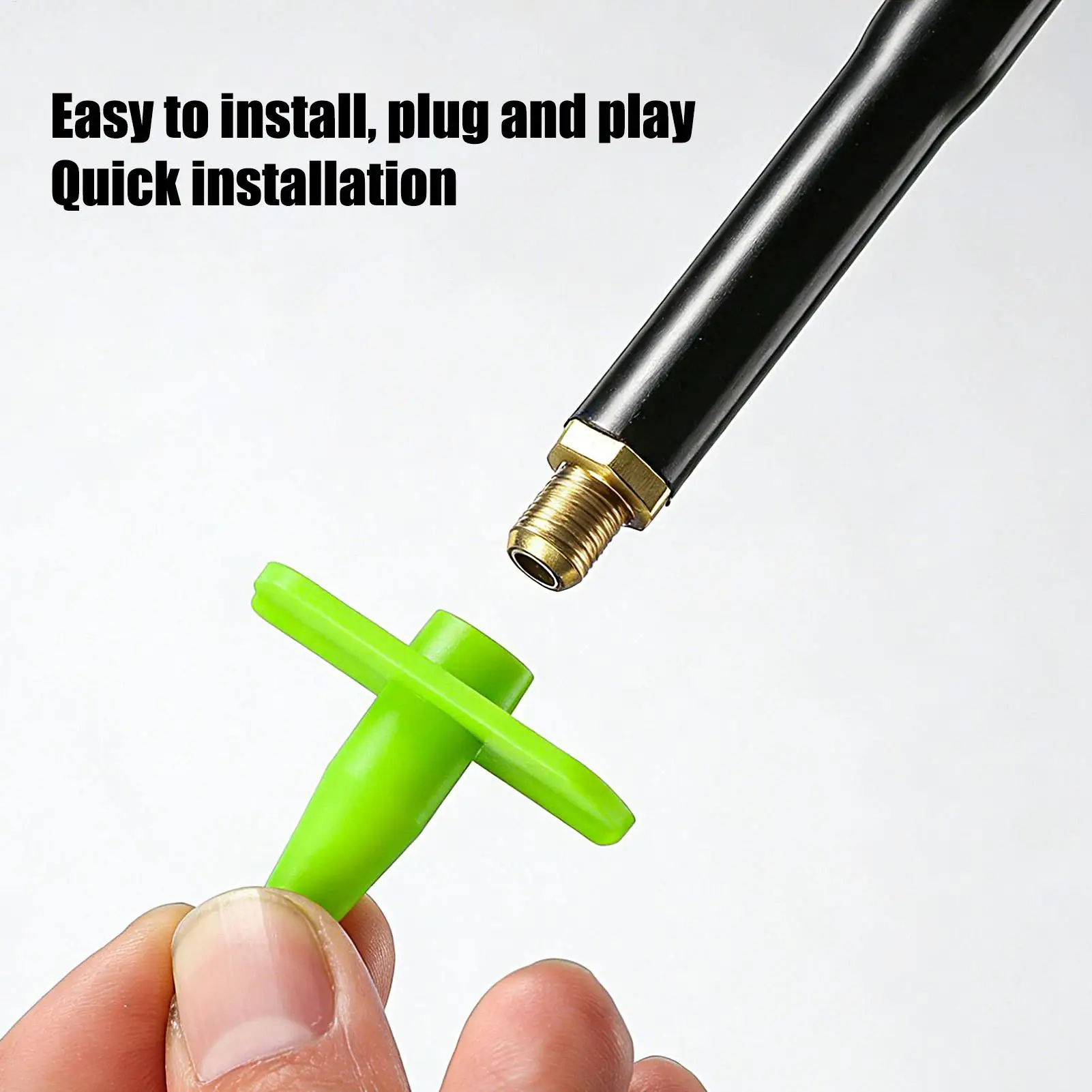 Spray Foam Tips High Precision Flat Hose Wide Spray Foam Nozzle Tips For Caulking Sealing DIY Balcony Doors Window Wall