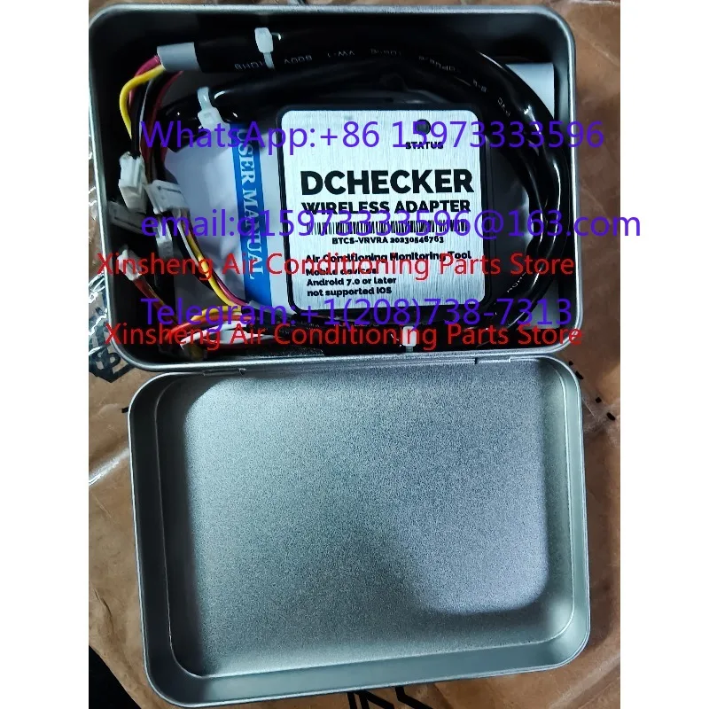 HVAC Wireless Bluetooth Checker For Inverter VRF Air Conditioning, Mobile APP Real-time Data Monitor & Error Troubleshoot
