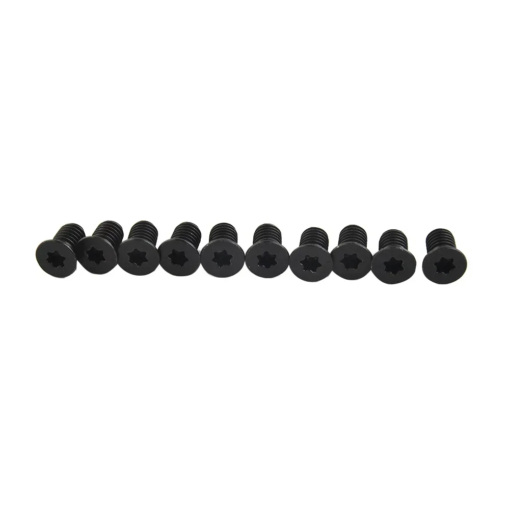 10pc Carbide Cutter Inserts Replacement 15x15x2 5mm R150 Radius 4R0 5 Square Blades with Screws for Woodworking Spiral Planer