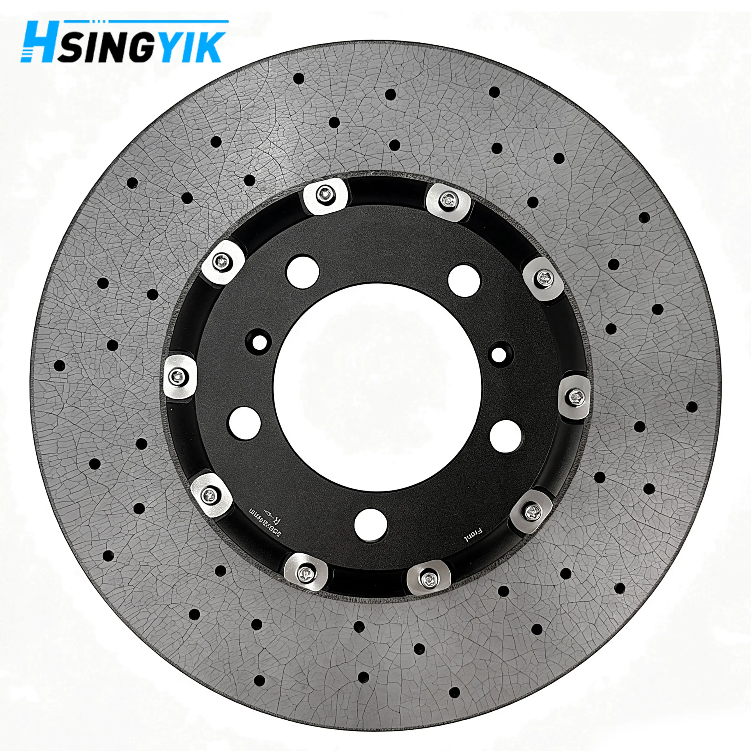 Upgrade 350x34mm Front Carbon Fiber Ceramic Break Disk Rotor For Porsche 911 GT3 996 997 99735140990 99735141090