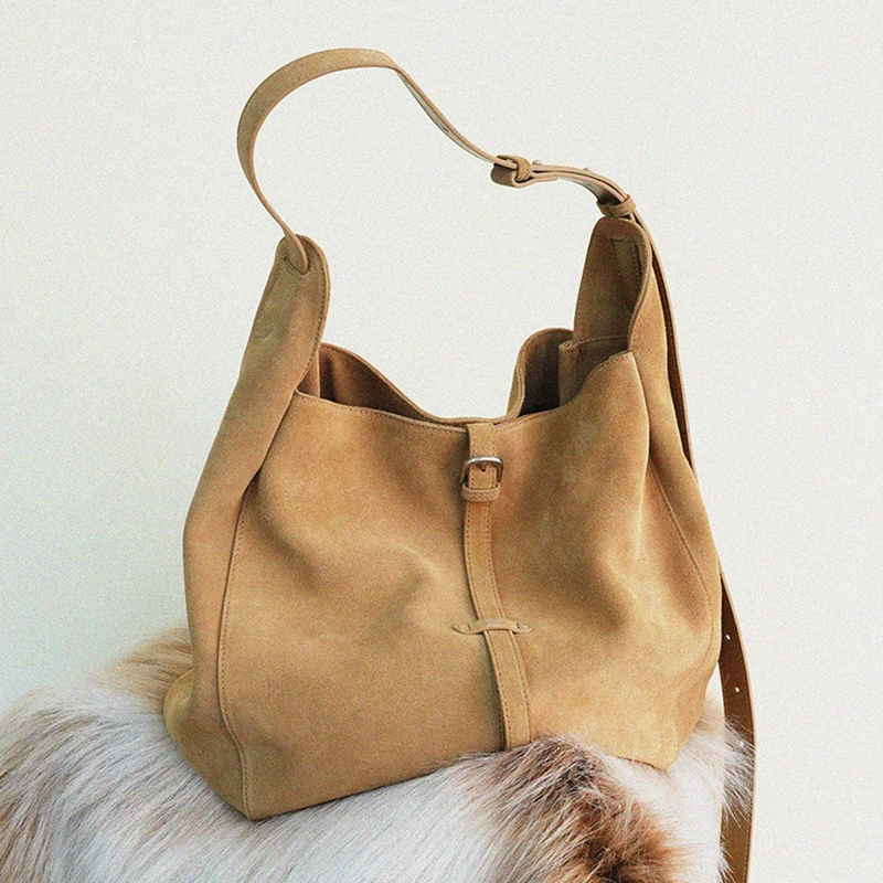 

Большая сумка из натуральной кожи для женщин. Роскошные дизайнерские сумки и кошельки. Новинка 2025 года. Ремень из натуральной яловой кожи с пряжкой под мышками на плечо.