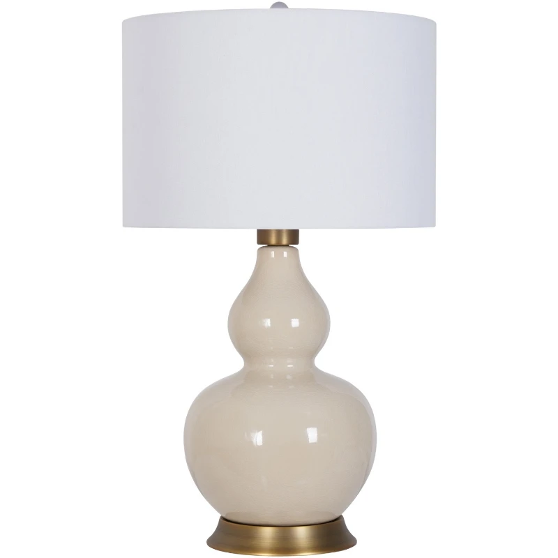 American minimalist Jindian gourd ceramic desk lamp European-style hotel sales office villa decorative lamps