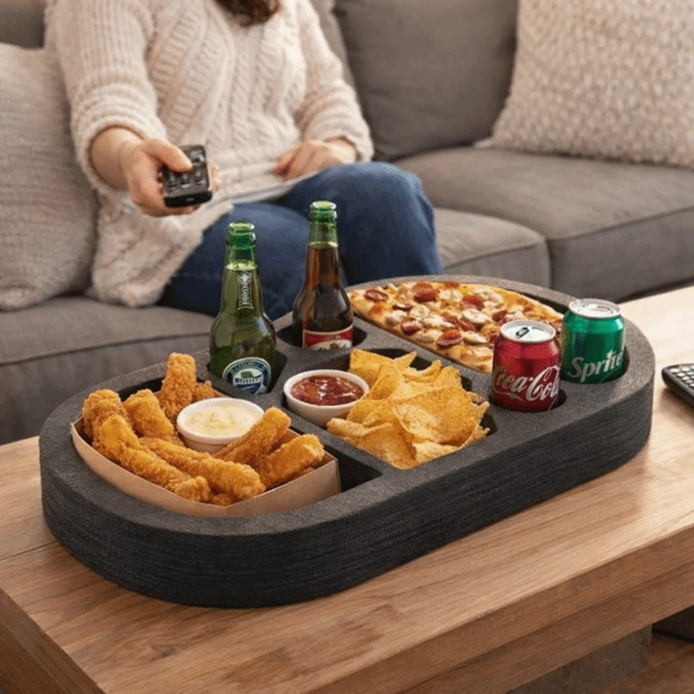 Cup Holder Multi-Function Swimming Pool Floating Tray Waterproof Stable Floating Basket Multi-Hole Pool Drink Float Beach