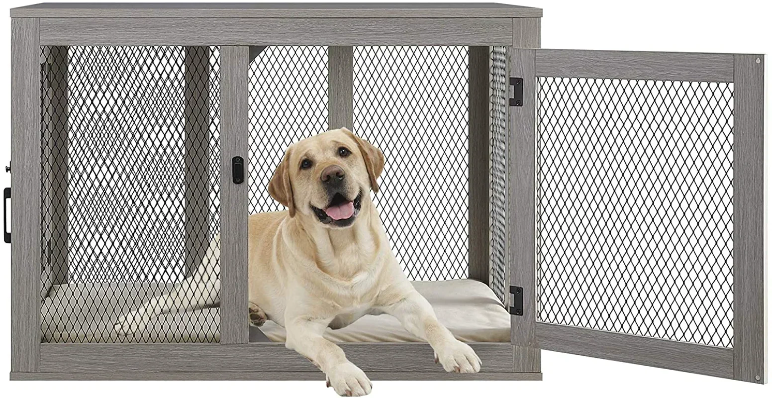 Customized Indoor pets crate end table dog house wood pet cages carriers & houses