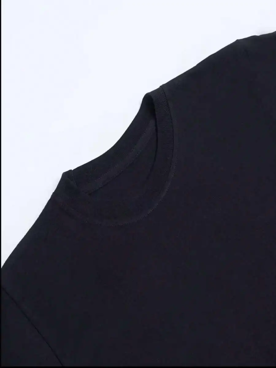 Minister's Inspiration T-Shirt (Jesus Built My Hot-Blooded Bike Design) - Black, Short-Sleeved, Round-Neck, Suitable For Motorcy