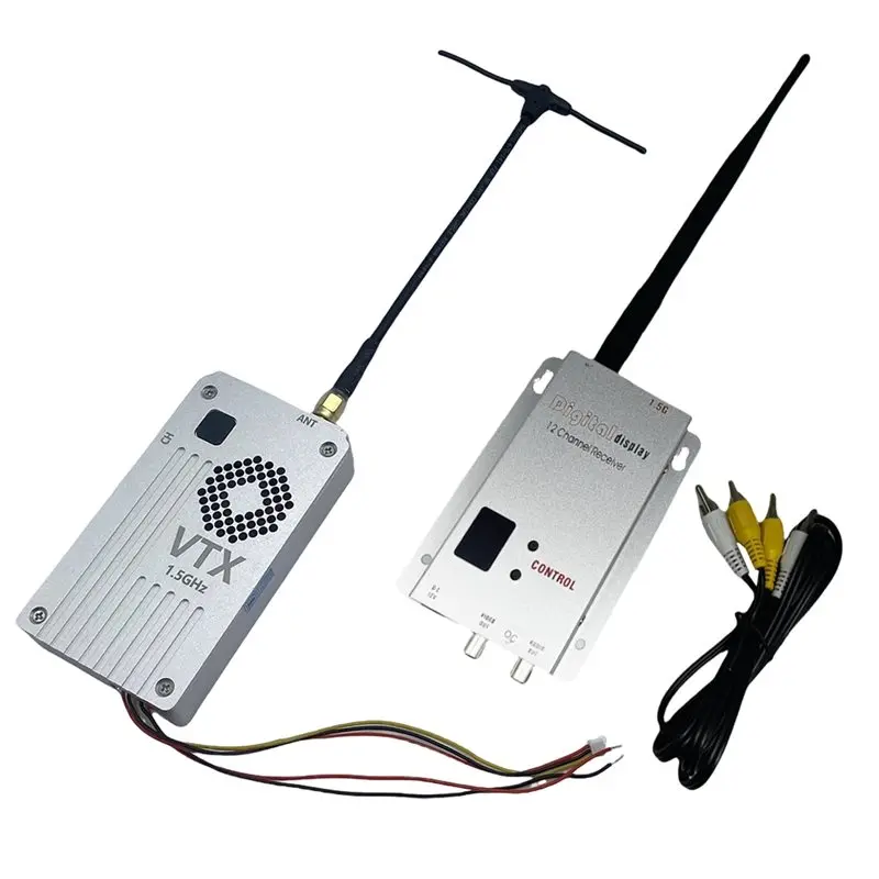 

Беспроводной приемопередатчик A37T для FPV, 1.5G 5W VTX VRX, 12 каналов VRX, для FPV-дронов дальнего радиуса действия, аудио-видео