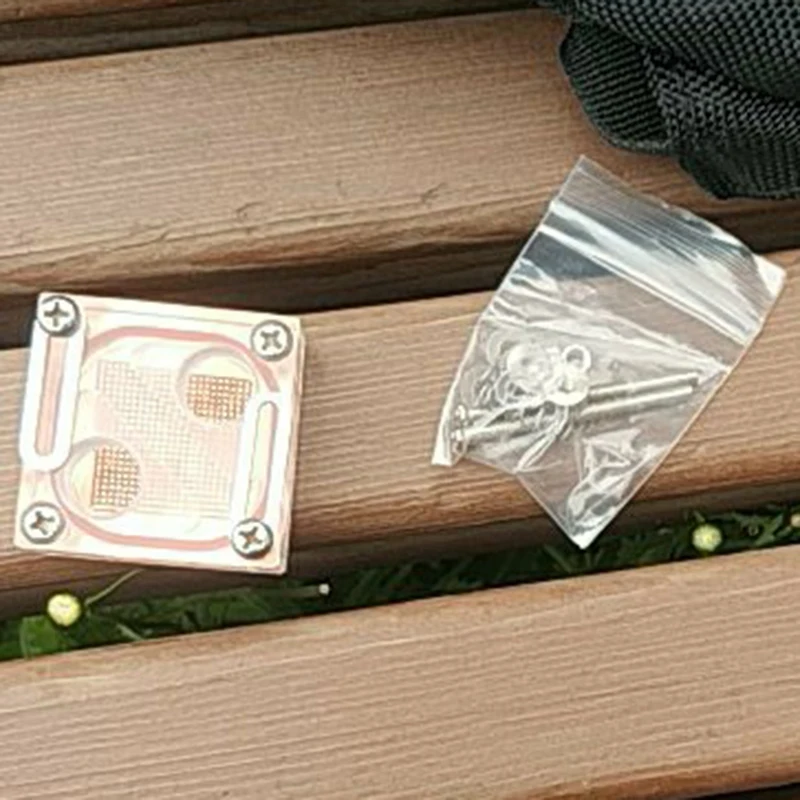 Chipset Waterblock Computer Raffreddamento ad acqua Blocco Northbridge generale trasparente acrilico per blocco CPU del computer