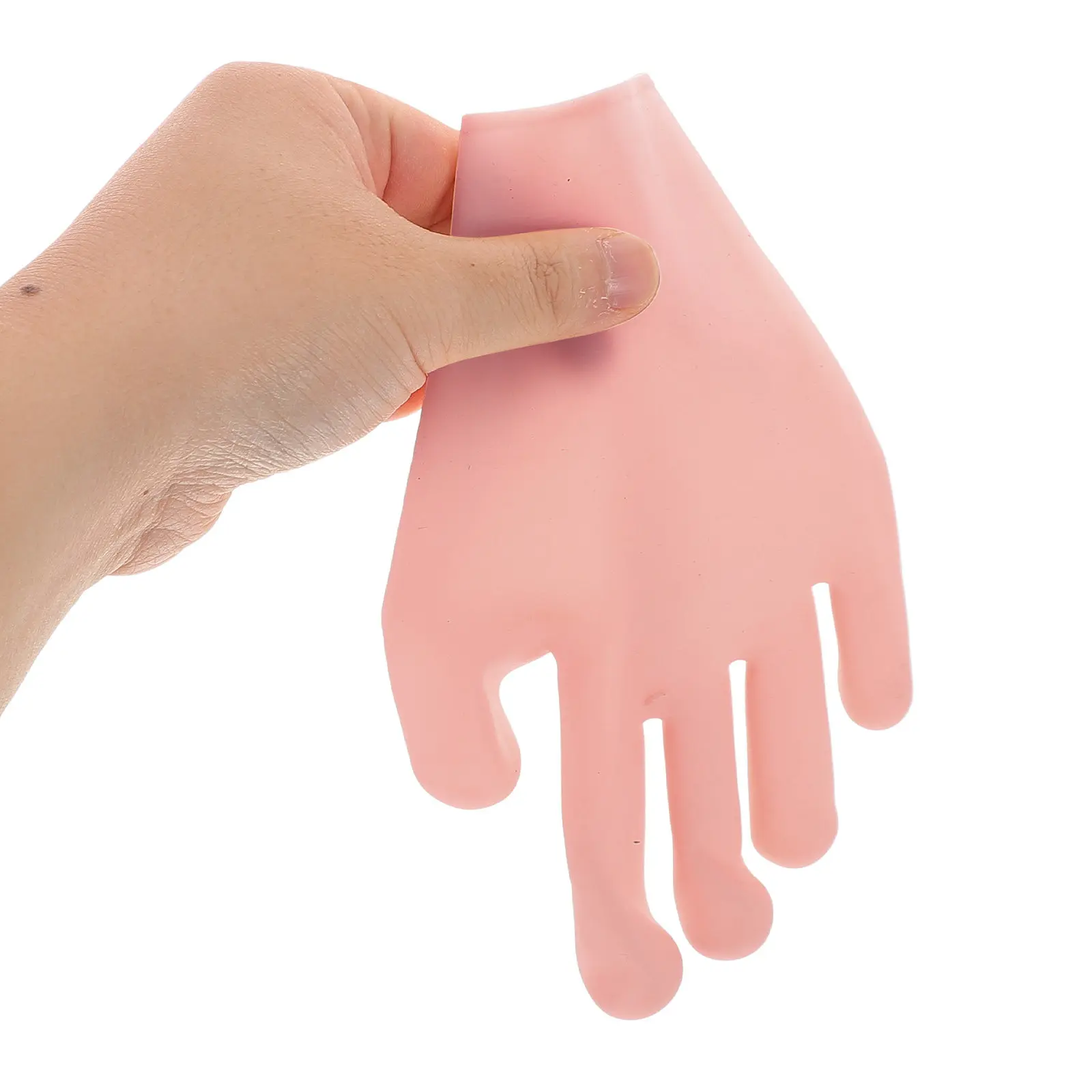 Silicone Moisturizing Gloves Socks Set Gel Spa Socks Softening Repair Dry Cracked Hands Feet Hand Moisturizer Gloves Overnight