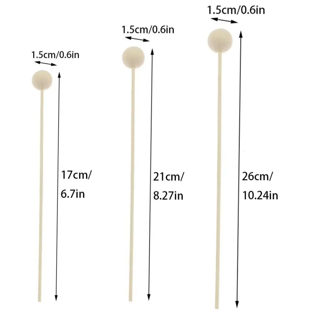 10pcs 17/21/26CM Wood Ball For Fragrance Diffuser Aromatherapy Rattan Reed Sticks DIY Home Decoration