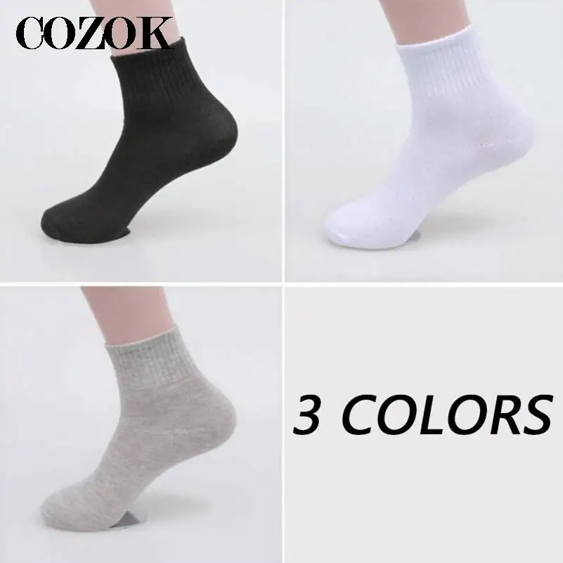 3pairs=6pcs Men Socks Classic Business Brand Calcetines Hombre Socks Men High Quality Breathable Cotton Casual Male Socks Meias