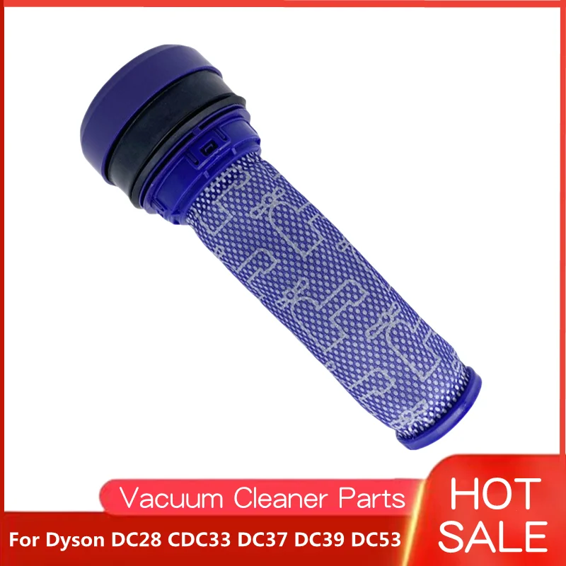 Washable pre-filter accessory for Dyson DC28 CDC33 DC37 DC39 DC53 replacement ball vacuum cleaner