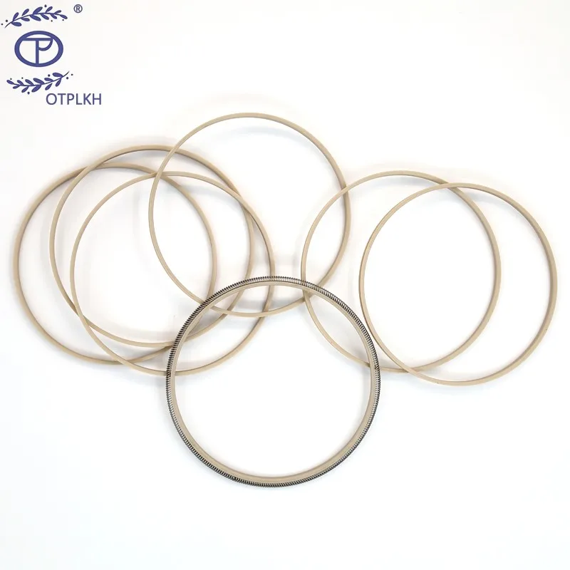 End face external seals polyetheretherketone PEEK Spring seals V-shaped springs Non-standard parts Shaped parts OTP customized