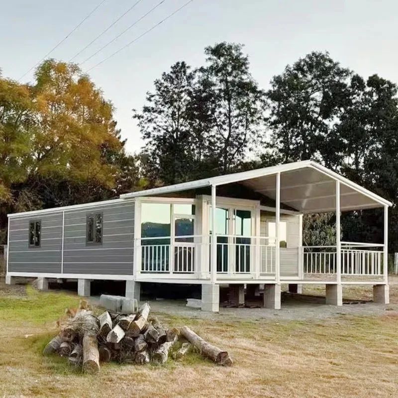 Customized Cheap 30Ft Camping Modular Tiny Home Fold Out Unfolding Easy Installation Movable Container House