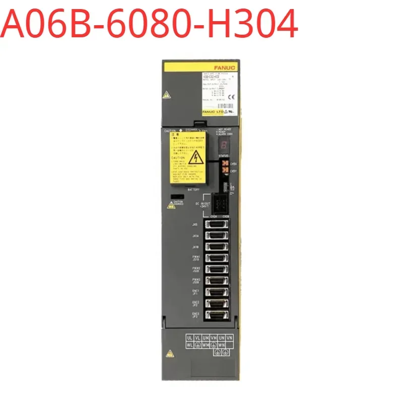 A06B-6080-H304 second-hand tested ok  Servo Drive in good Condition