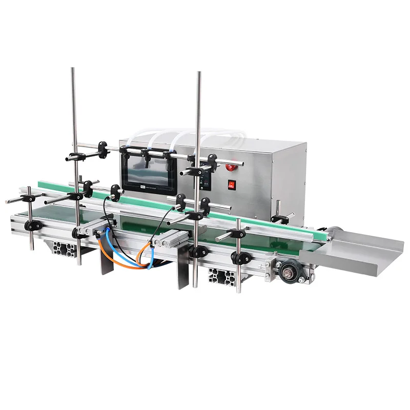 

Automatic Four-head Liquid Filling Machine Removing Makeup Oil Perfume Cleaning Machine Automatic Installation Warranty