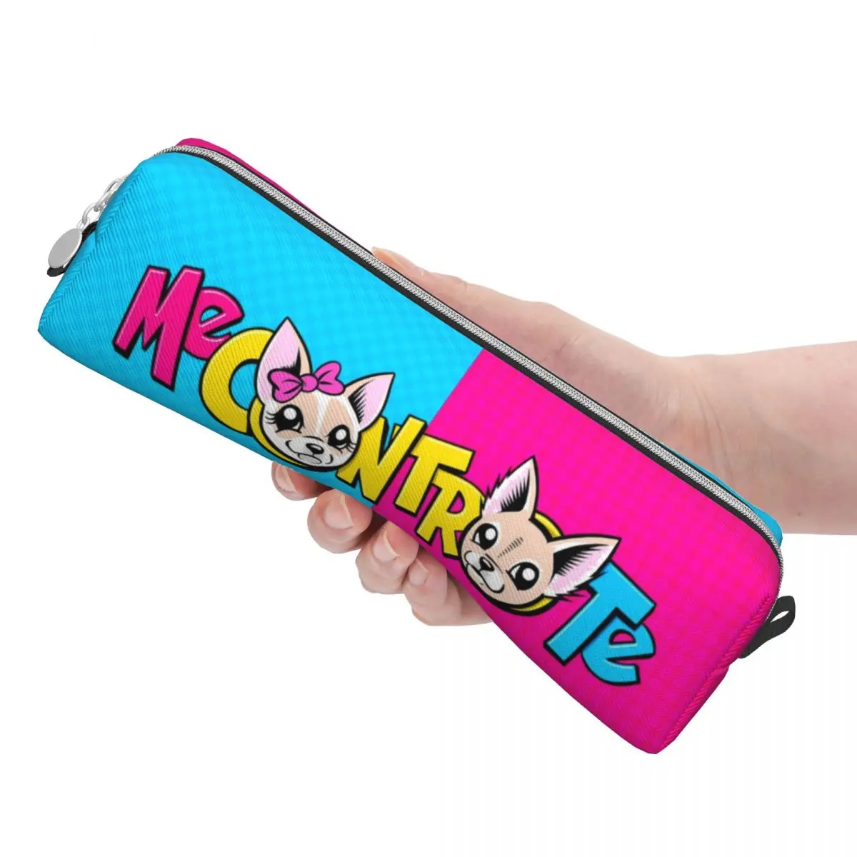 Me Contro Te Pencil Case Pen Bag Girls Boys Big Capacity Students School Zipper Pencilcases