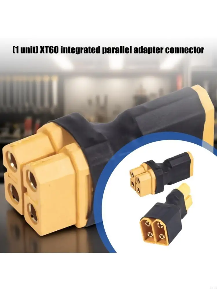 XT60 Parallel Plugs Adapter Enhances Device Runtimes Perfect For Electronics 