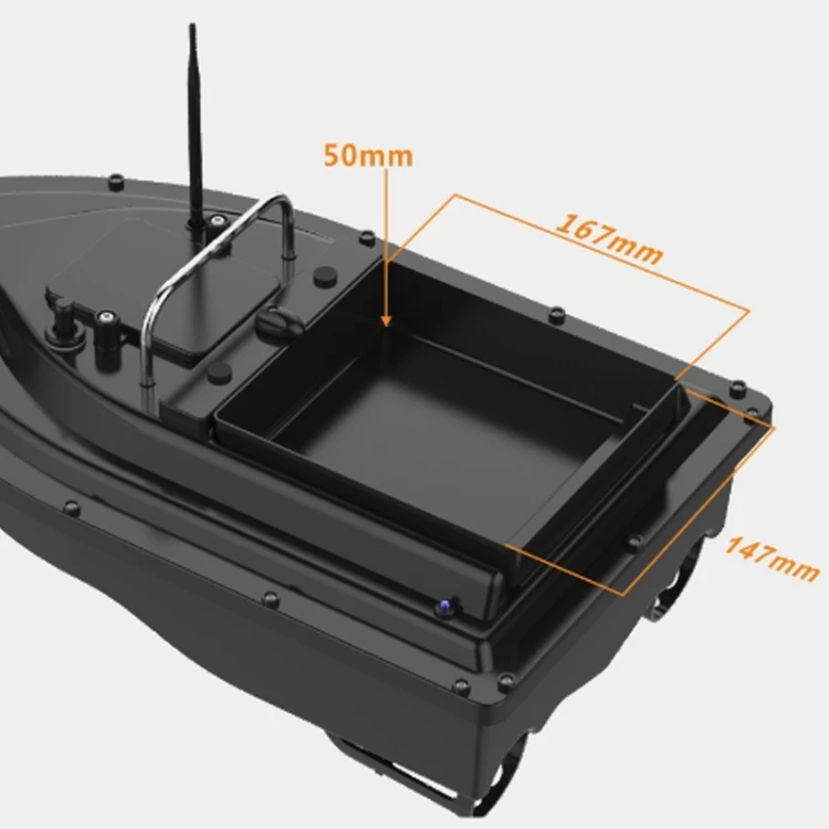 Good quality D16B GPS Double Motors Outdoor Rc Bait Fishing Boat fishing accessories GPS function