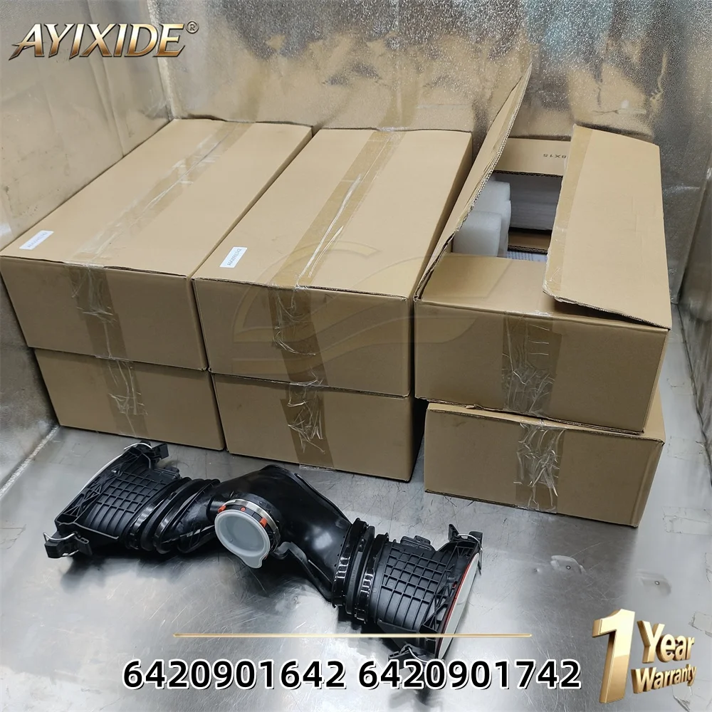 For Mercedes GL350 ML350 4Matic Brand New Air Intake Hose With Sensor 6420901642 6420901742 6420900048 6420900042 6420902242