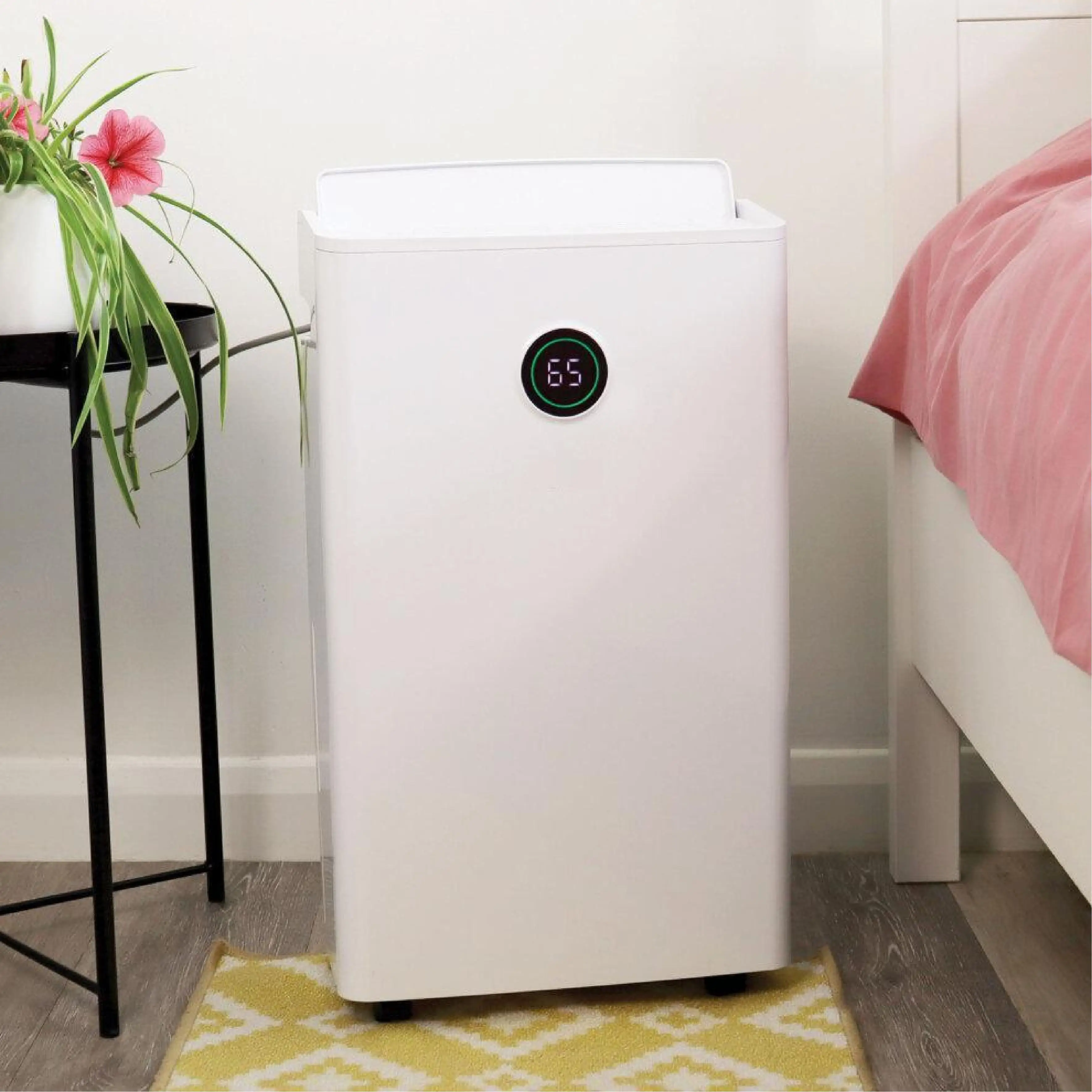 

20л/день, новый дизайн Tuya Smart Wi-Fi, портативный осушитель воздуха для домашнего очистителя воздуха опционально