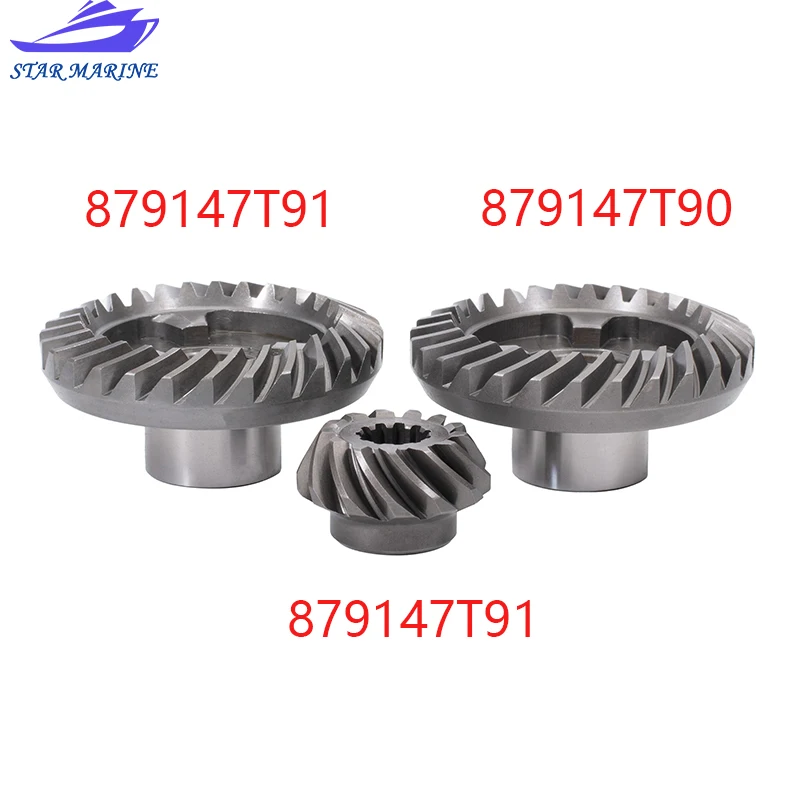 

879147 Т90 879147 Т91 879147 Комплект шестерен T92 для подвесного мотора Mercury Mariner 4T 10HP 15HP 20HP, детали лодочного двигателя