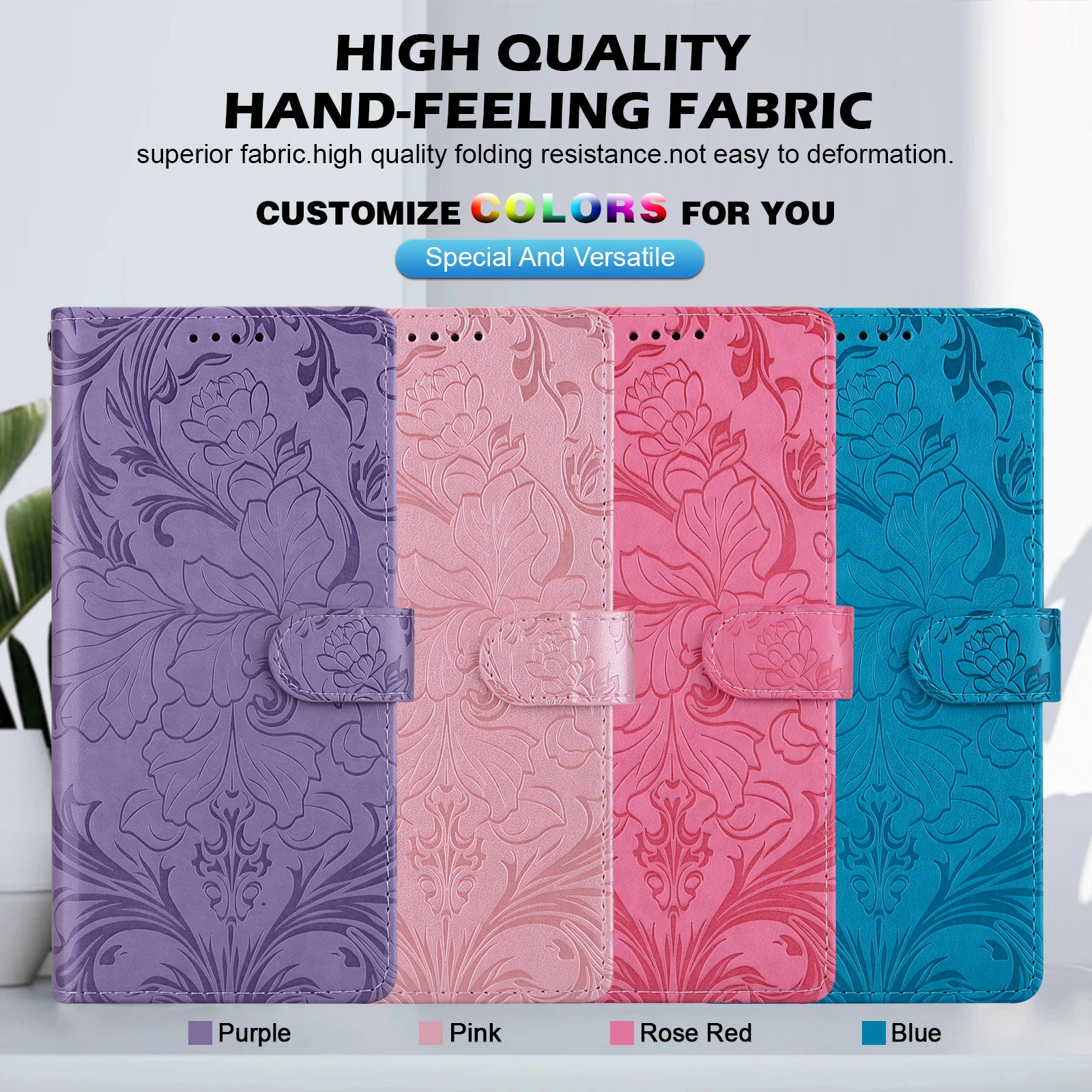 Magnetic Flip Leath…