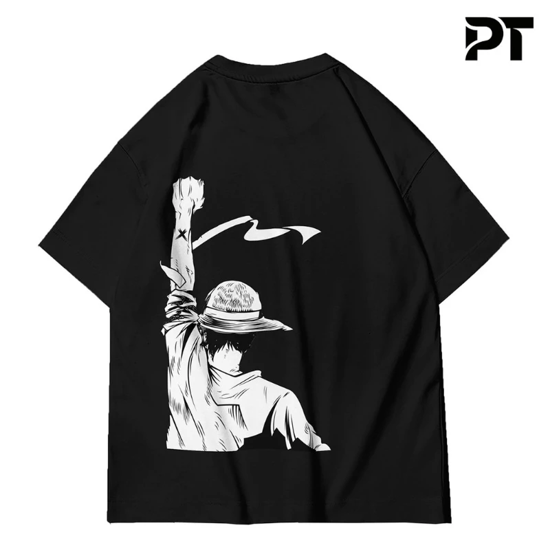 

Extra Large ONE PIECE Street Men's T-shirt Summer New Y2K Men's and Women's Extra Large Fashion Couple Clothing
