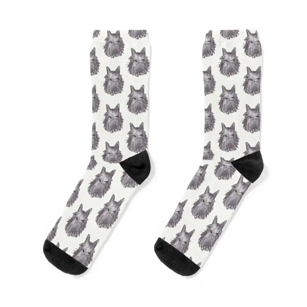 

Licorice Cat Socks Run Christmas luxury sport Woman Socks Men's