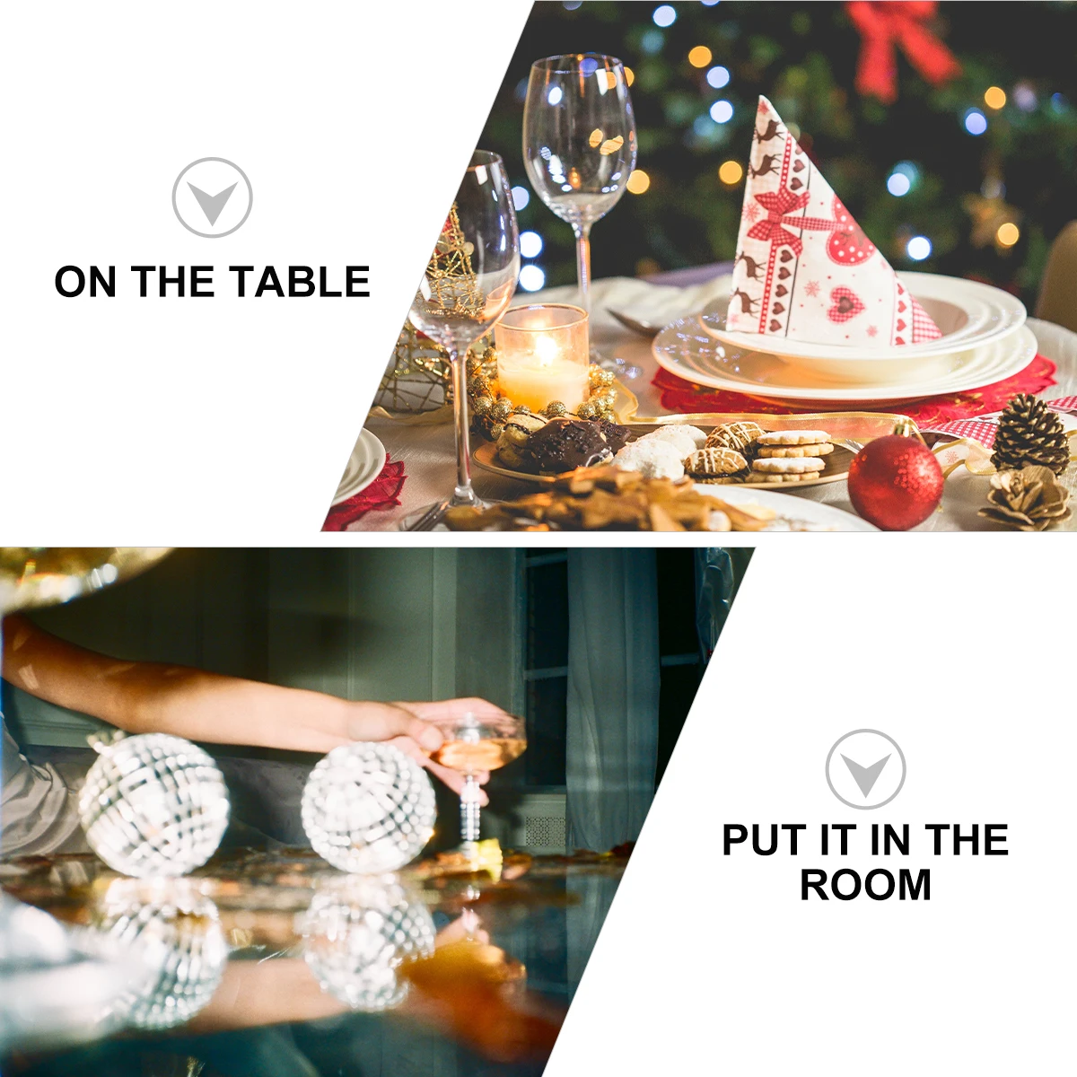 

1 Set Golden Star Christmas Tree Topper Decor Treetop Adornment Festive Holiday Party Led String Light