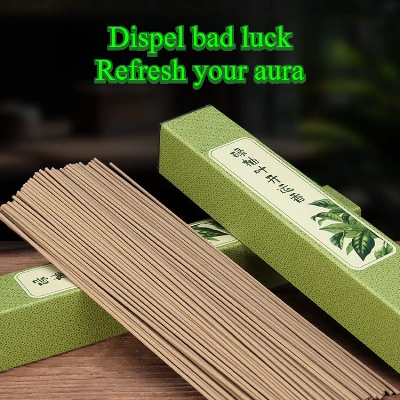 Pomelo Leaves Stick Incense Fresh Incense Remove Bad Luck Avoid Dirtiness Folk Prayer for Blessing Clean Air Bring Incense