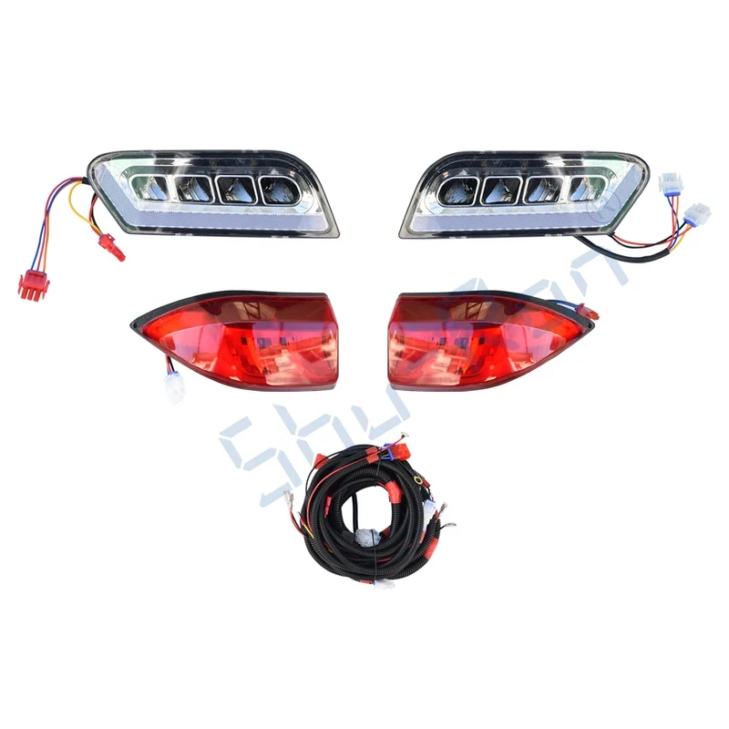 

(Sea shipping) Golf Cart Accessories Deluxe RGB LED Light Kits Compatible with Club Car Tempo