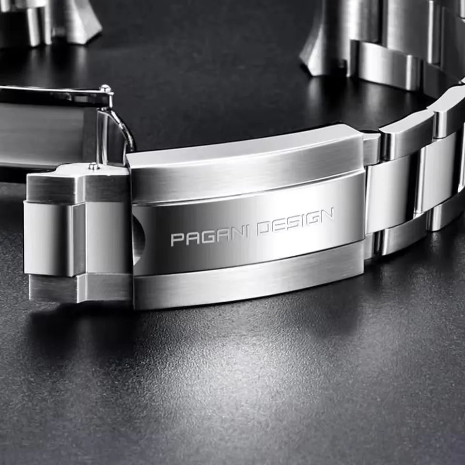 Pagani carefully designed stainless steel strap (suitable for PD1661, 1662, PD1651, PD1644) Tableband width 20mm, length 220mm