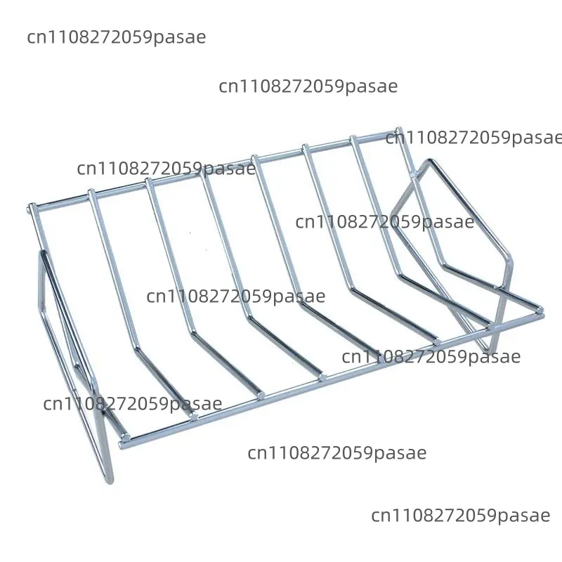 Ceramic Grill Accessories Stainless Steel Rib Grill, Outdoor BBQ Large Rib Grill Bracket Support