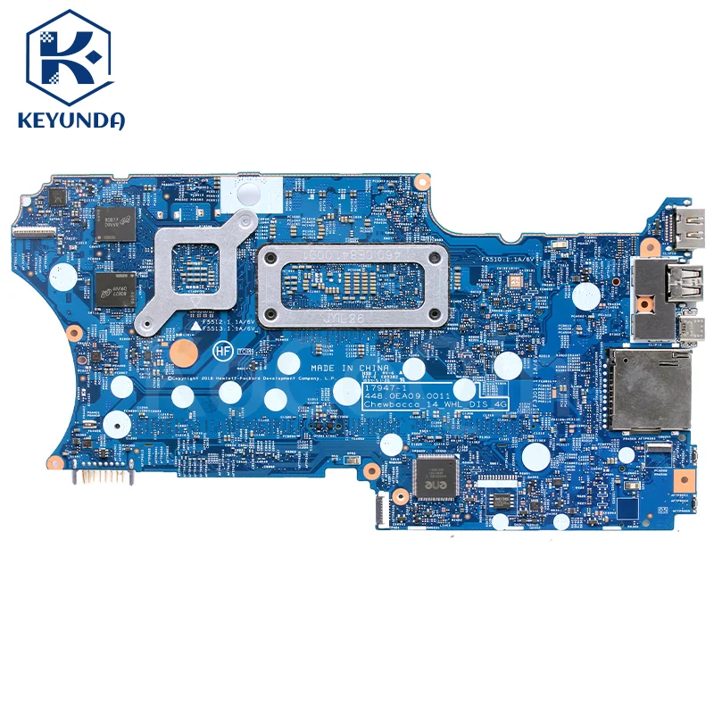 

17947-1 For HP X360 14-CD Notebook Mainboard L36453-601 SRFFW i7-8665U N16S-GTR-S-A2 940MX 4G Laptop Motherboard Tested