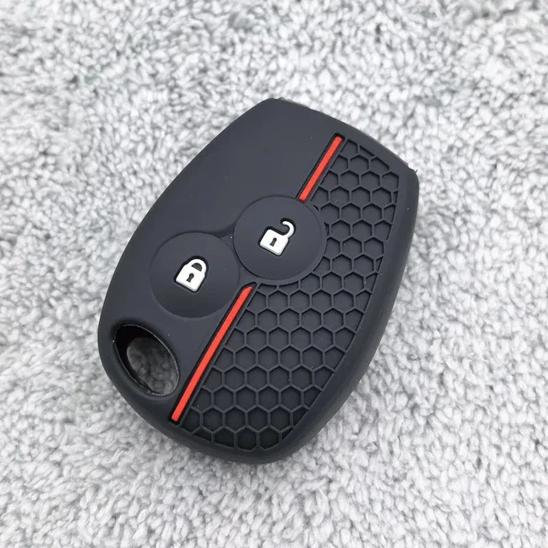For Renault Megane Modus Espace Laguna Duster Logan Sandero Fluence Clio Kango for Nissan Almera Terrano Car Key Case Cover FOB