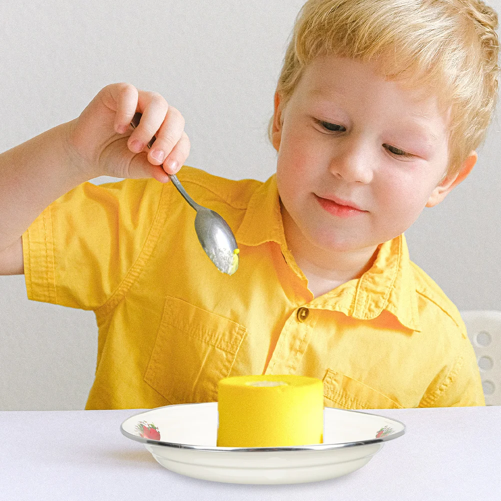 

Chinese Style Enamelware Plate Decorative Snack Tray for Thanksgiving New Year Enamel Food Dish Enamel Plate Food Plates