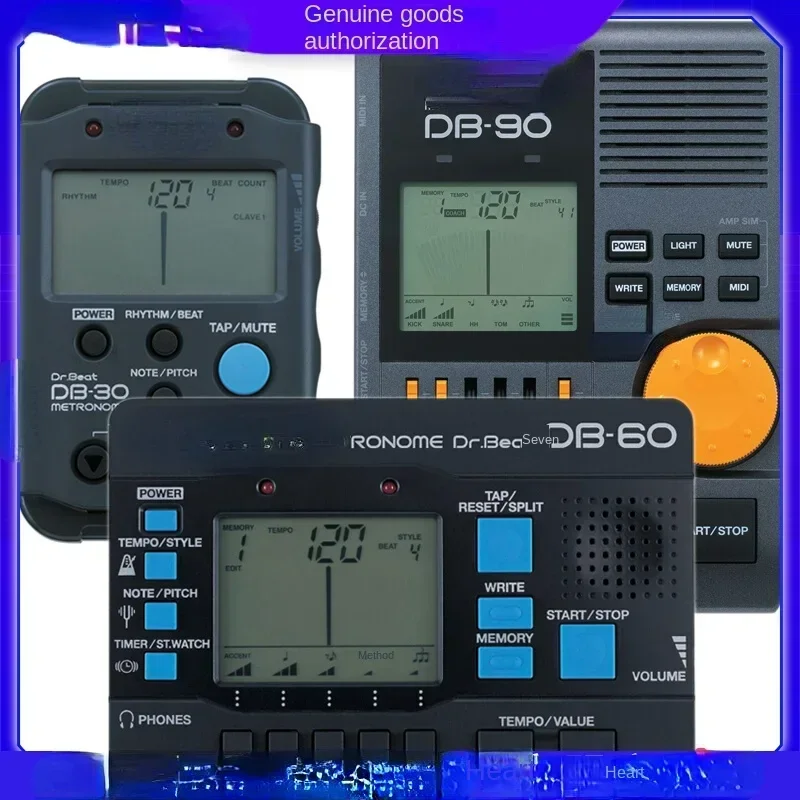 Hot sales Applicable to Db30 DB60 Db90 Drum Kit Guitar Piano Electronic Metronome Drum Machine Chromatic Scale Tuner