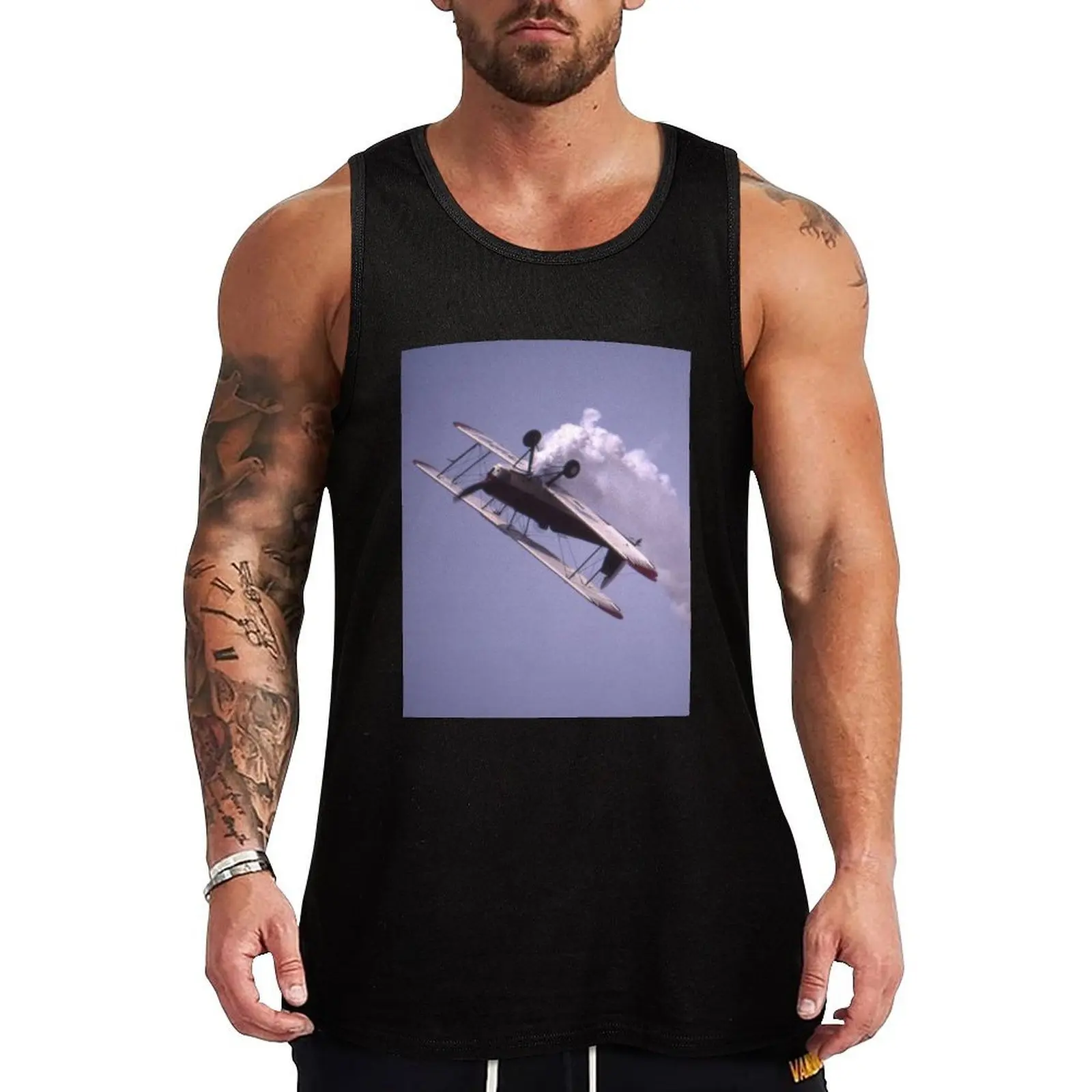 

Stampe SV4 @ Lions Air Show, Orange, Australia Tank Top tops basketball t-shirt gym man