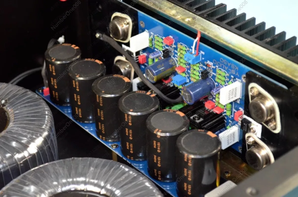 Class A HiFi Pure Power Amplifier, Dual Transformer Design for Audiophile Home Audio System