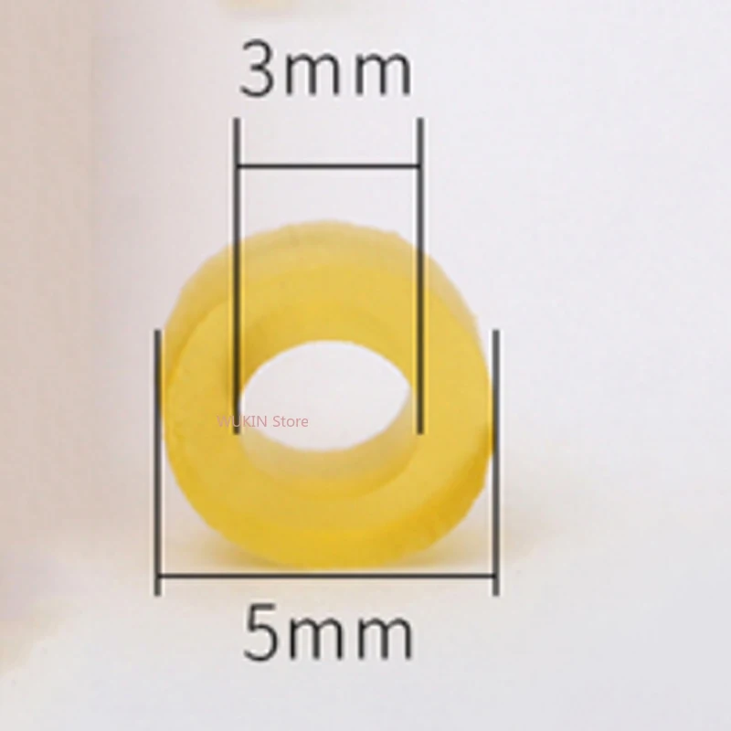 Particle Mini Rubber Bands high elasticity durable rubber ring anti-aging fishing bait binding small rubber band