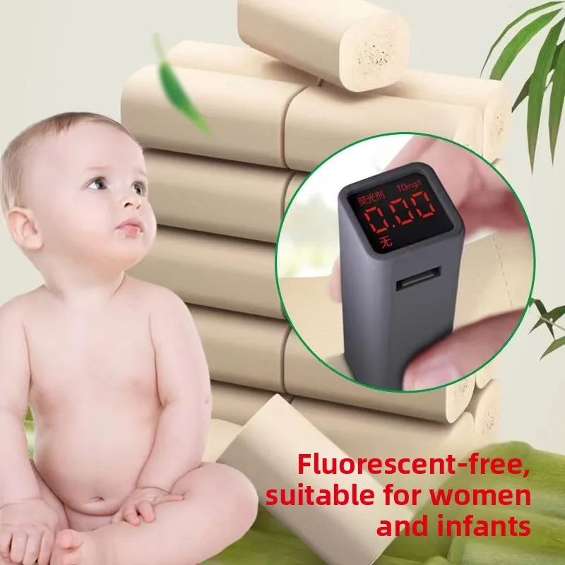 مناديل ورقية للحمام بدون لب بسعر اقتصادي، مناديل يد من لب الخيزران، منتجات نظافة منزلية صديقة للبيئة