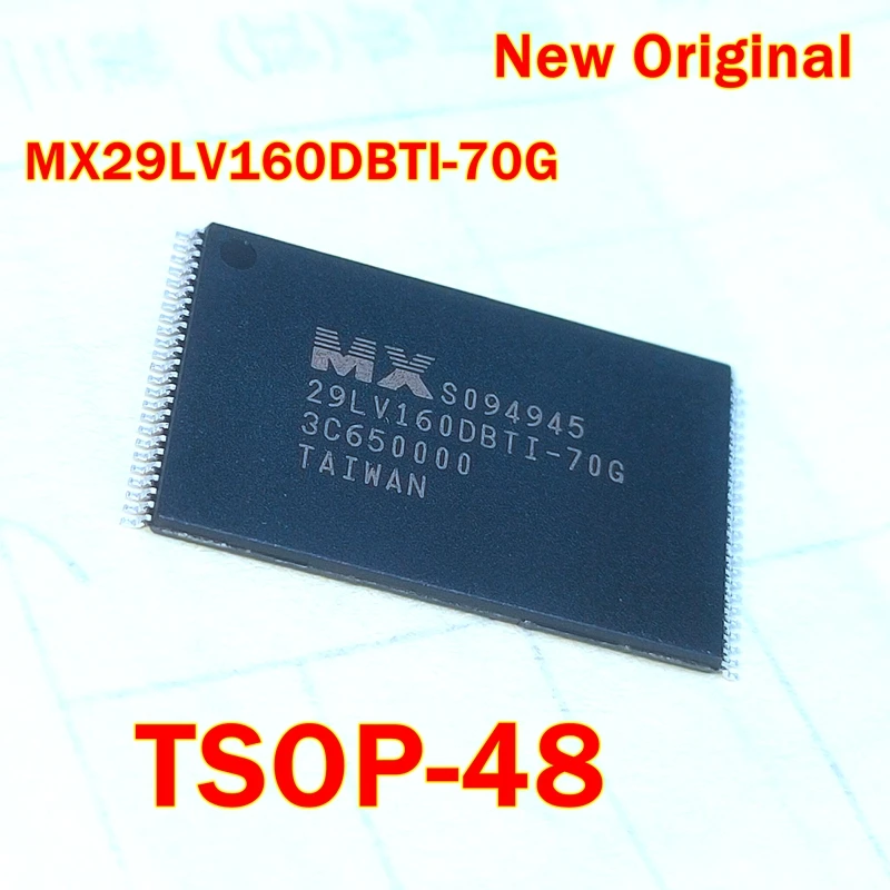 

MX29LV160DBTI-70G TSOP-48 New Original Flash memory chip