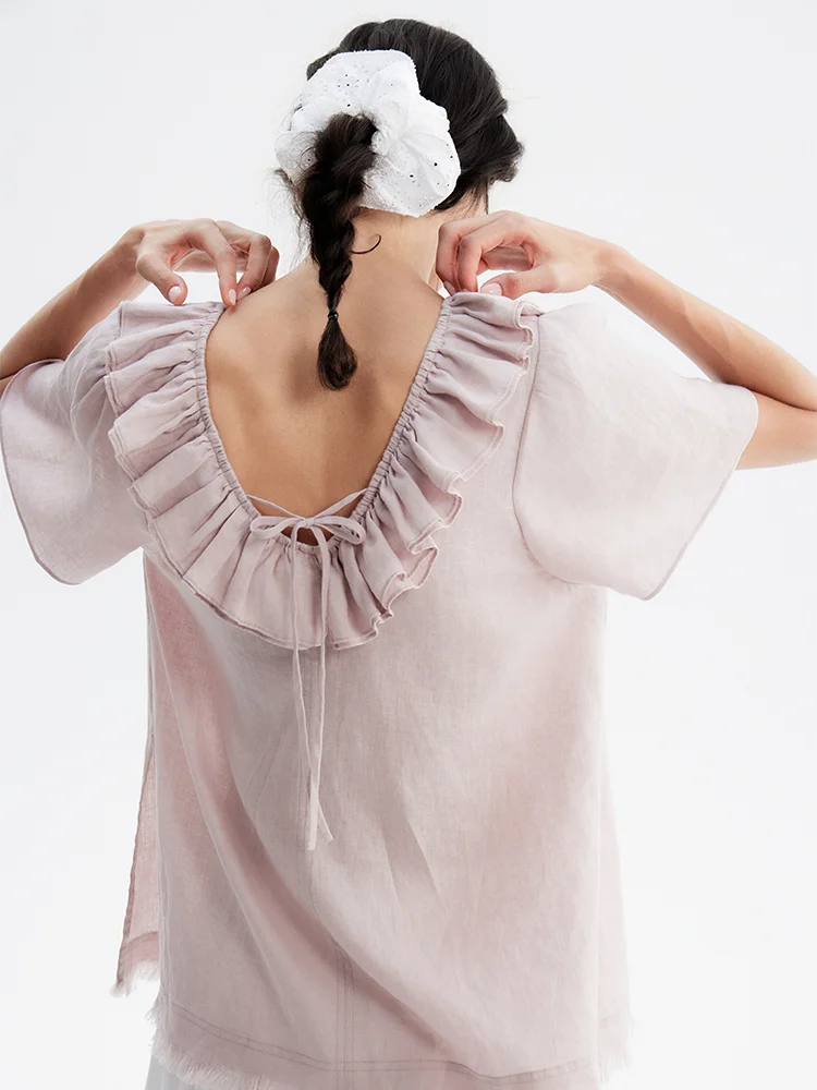 リーフエコー刺繍入り中空大型コットンヘアタイオリジナルデザイン生地本体その他埋め込み素材ヘアバンド