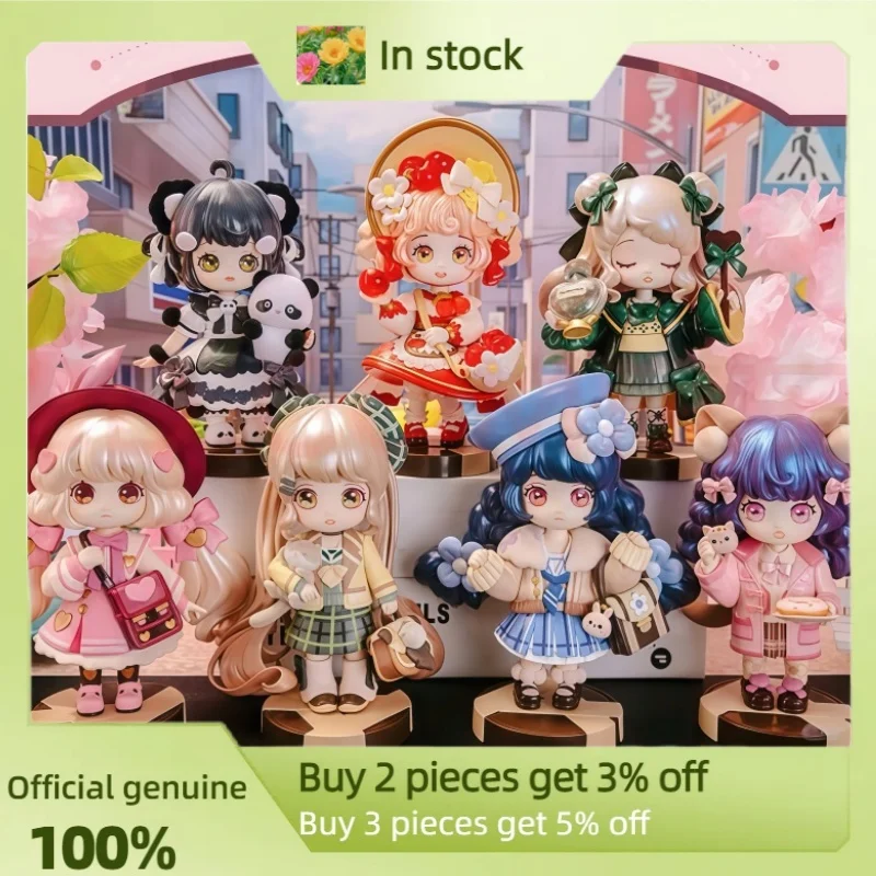 

Genuine KOKOYA 3rd Generation Encountering Poetry Series Blind Box Toy Kawaii Action Figure Surprise Box Desktop Decor Toys Gift
