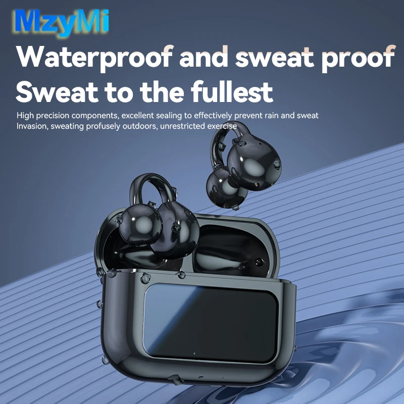 Choice MZYMI M100 Open Ear Gaming Earphones Sport Wireless Earbuds TWS Headset Hifi Sound Headphones With Mic For Android IOS