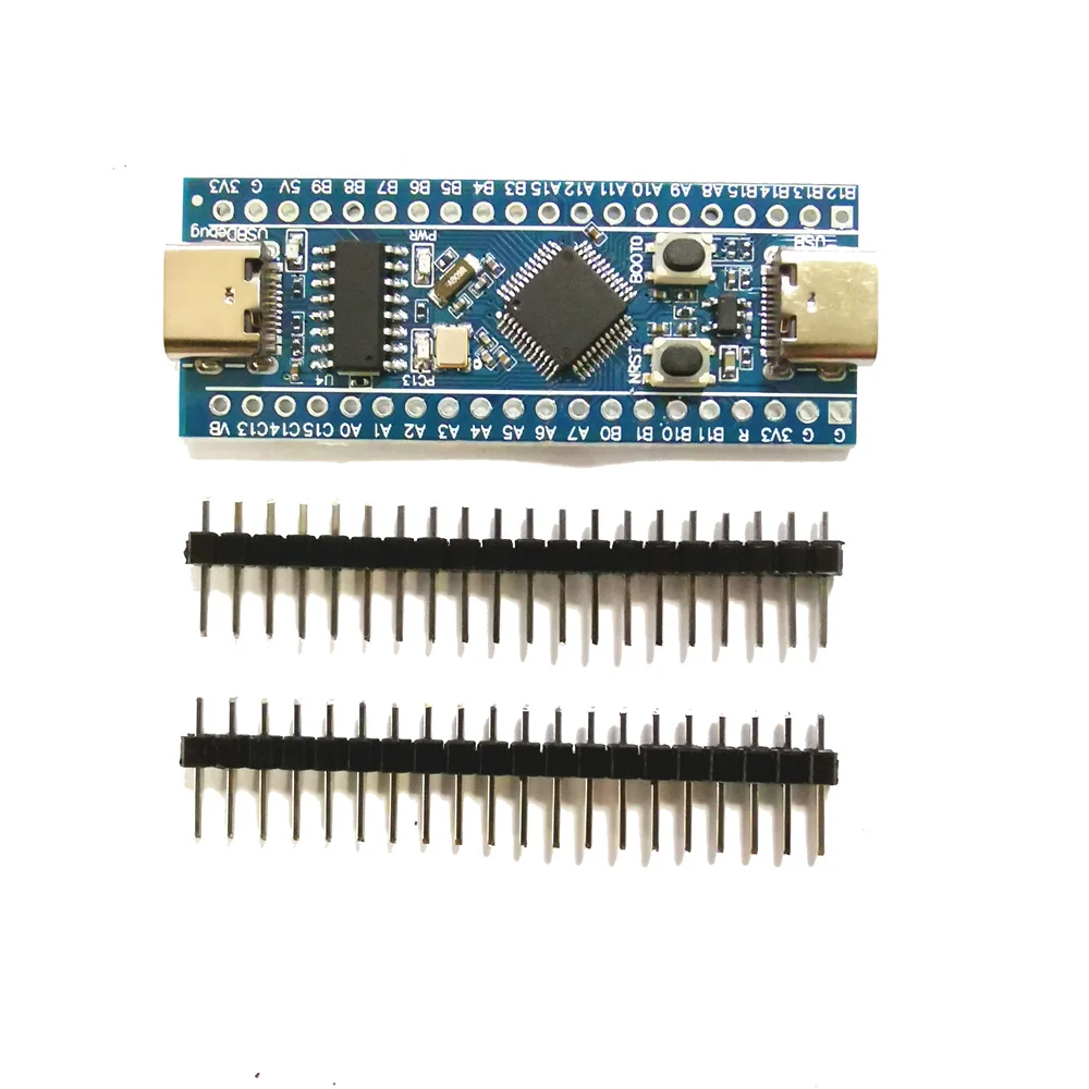 STM32F103C8T6 CH32F103C8T6 ARM STM32 الحد الأدنى من لوحة تطوير النظام STM32F401 STM32F411 + ST-LINK V2 تنزيل المبرمج